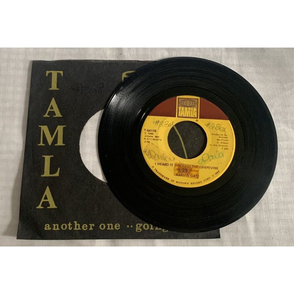 Marvin Gaye - I Heard it Through the Grapevine & You're What's Happening 45 Reco